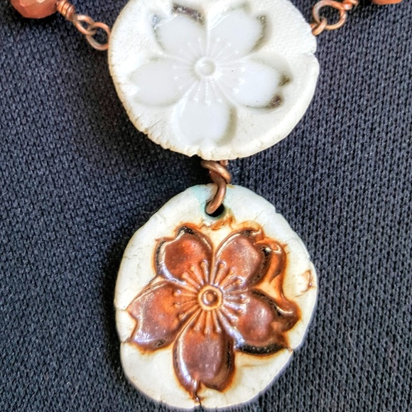NEW one of a kind Boho necklace - Picture 3 of 4